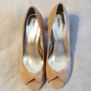 Style & Co Spicey Clay Peep Toe Pumps